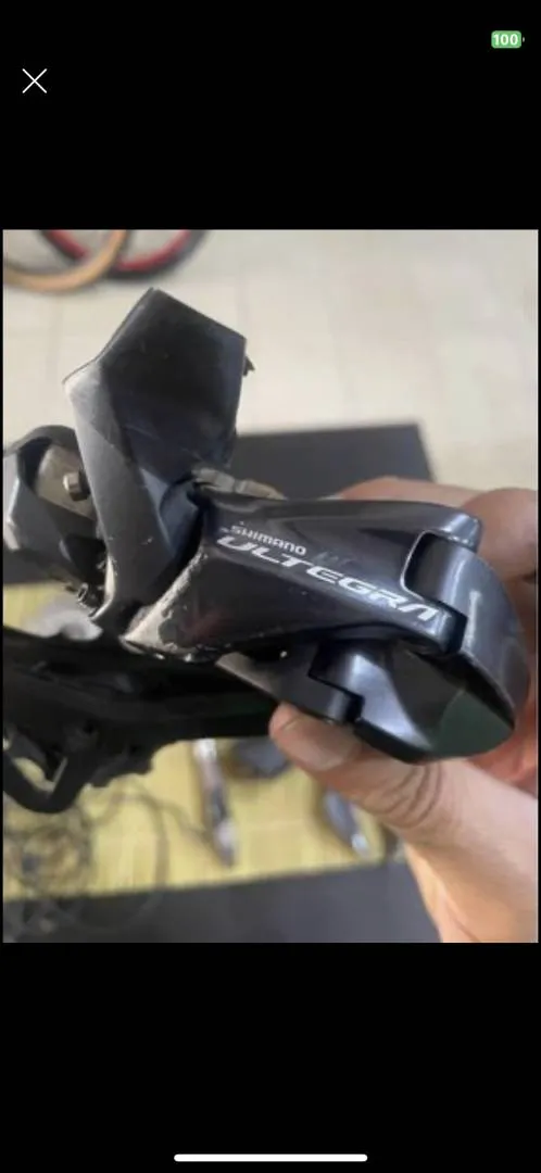 Set groupset Ultegra R8070 11 Speed di2 Upgrade Kit (disc brake) + wheelset carbon Unaas X pro(40mm)
