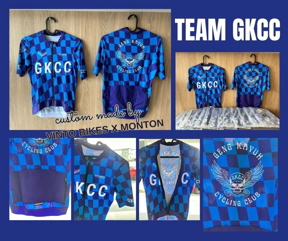 Vinto Bikes x Monton Customized Team Jersey