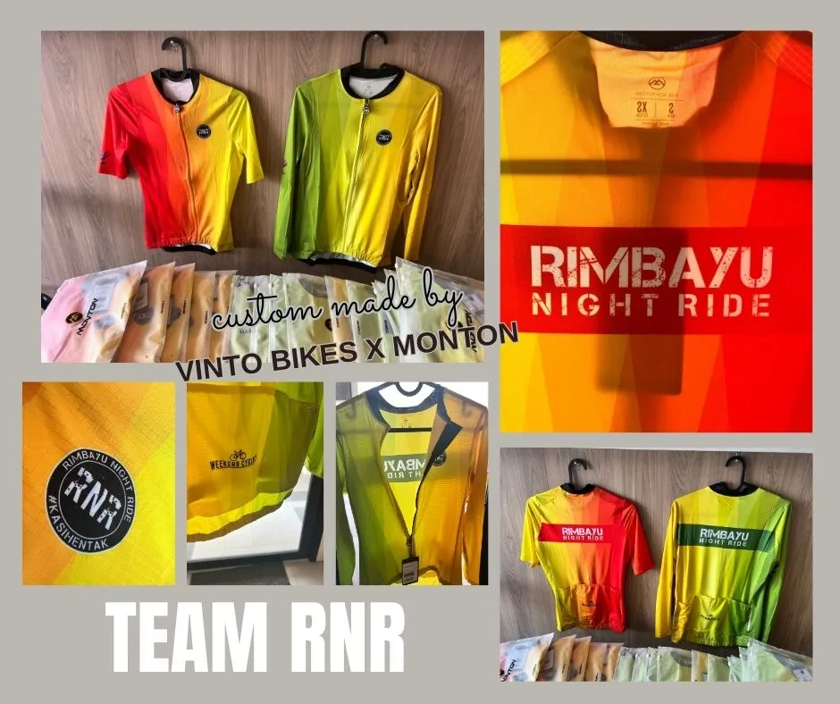 Vinto Bikes x Monton Customized Team Jersey