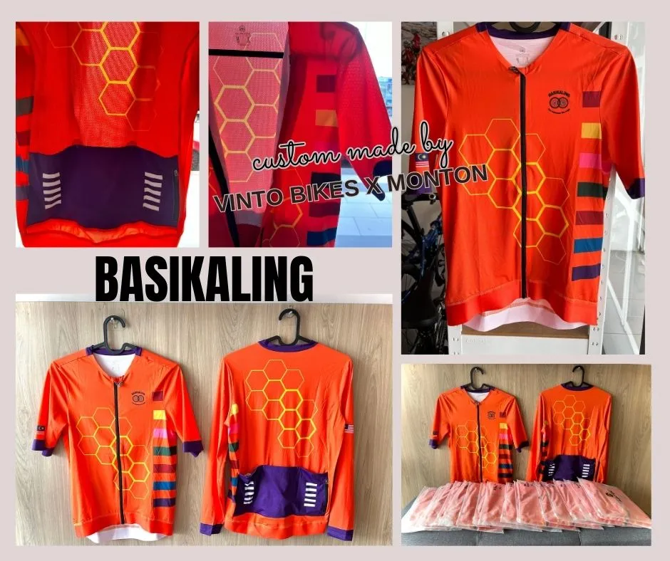 Vinto Bikes x Monton Customized Team Jersey