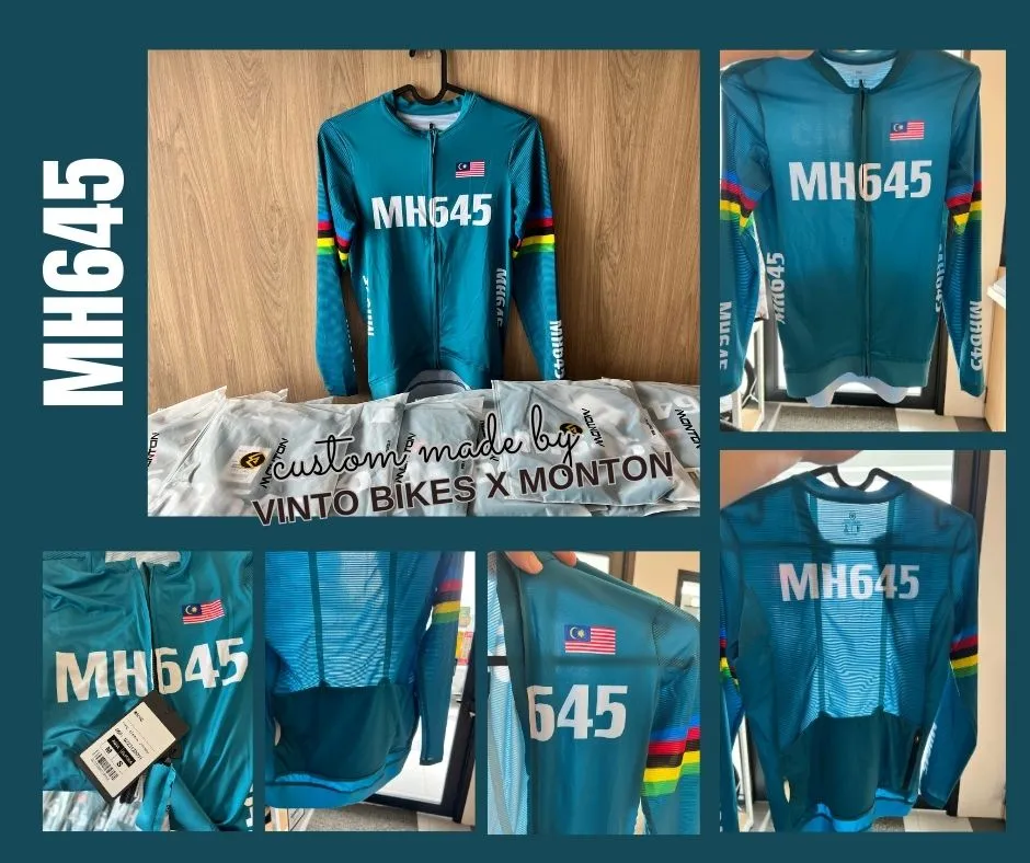 Vinto Bikes x Monton Customized Team Jersey