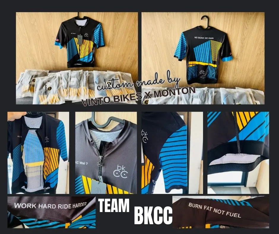 Vinto Bikes x Monton Customized Team Jersey