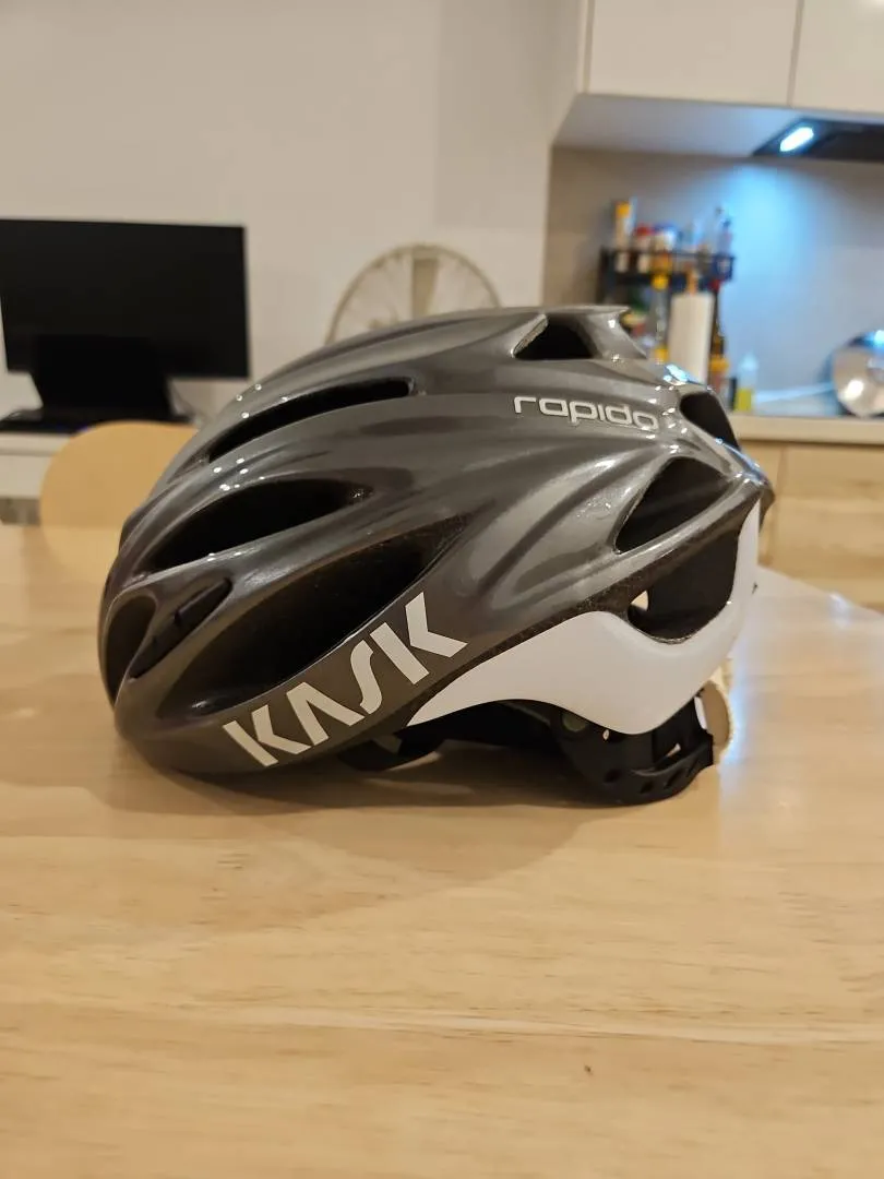 Kask Rapido - Grey in Size M