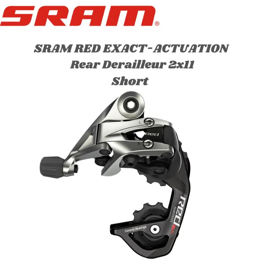 SRAM RED EXACT-ACTUATION Rear Derailleur 2x11 Short \ Medium
