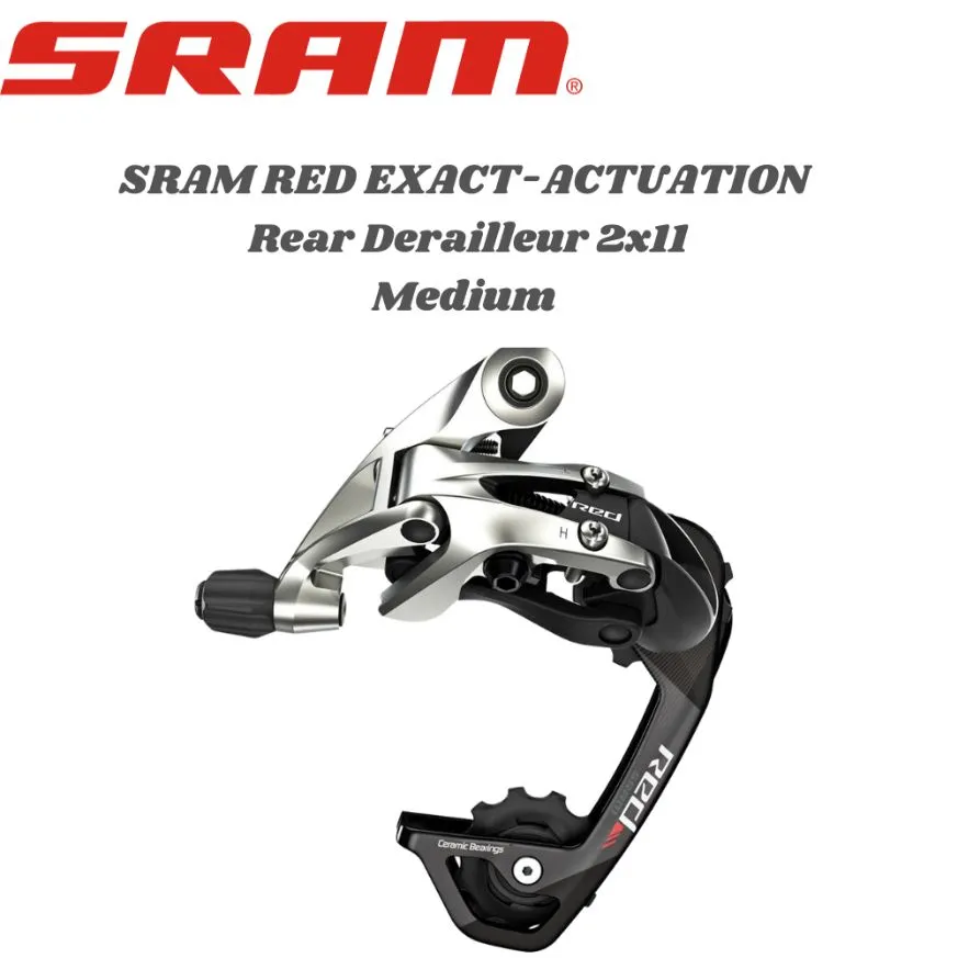 SRAM RED EXACT-ACTUATION Rear Derailleur 2x11 Short \ Medium