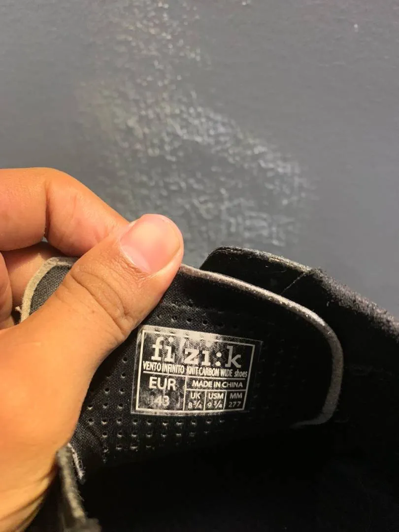FIZIK VENTO INFINITO KNIT CARBON WIDE SHOES