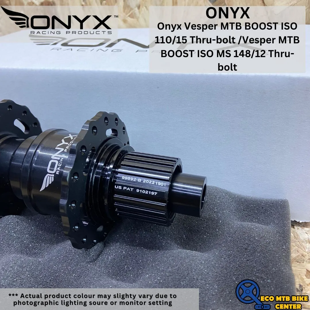 Onyx Vesper MTB BOOST ISO 110/15 Thru-bolt /Vesper MTB BOOST ISO MS 148/12 Thru-bolt (SET)