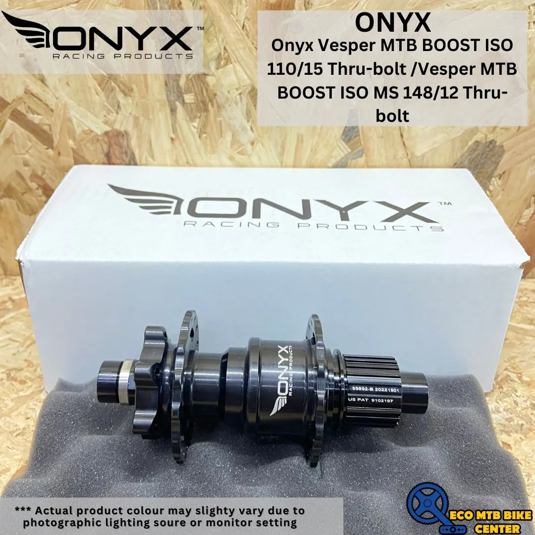 Onyx Vesper MTB BOOST ISO 110/15 Thru-bolt /Vesper MTB BOOST ISO MS 148/12 Thru-bolt (SET)