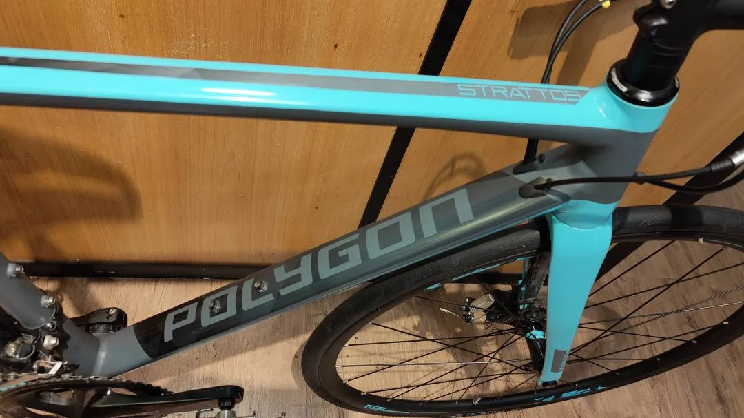 USED Polygon Stratos S5 Disc Road Bike