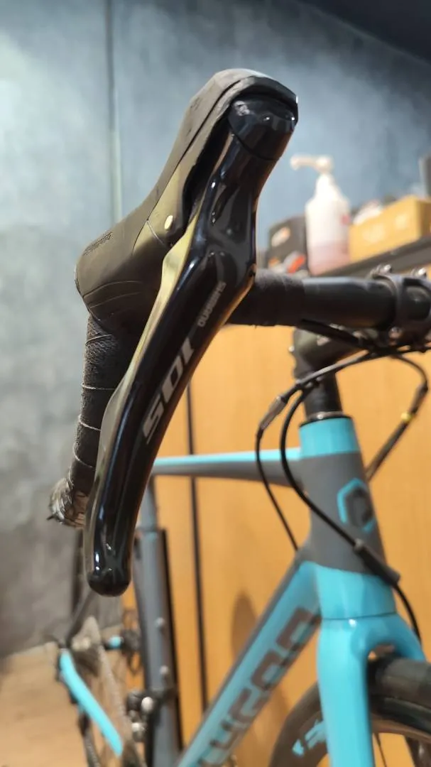 USED Polygon Stratos S5 Disc Road Bike