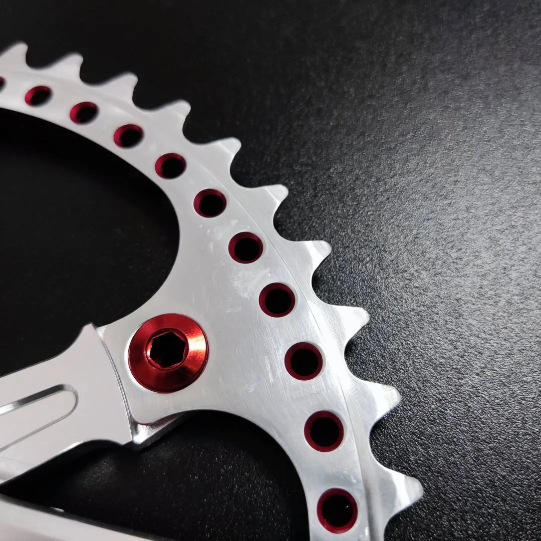 Lasco FG03-170mm 46t BCD130 CNC Fixie Vintage BMX Road Bicycle Crank